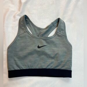 Nike Women's Heathered Gray Sports Bra